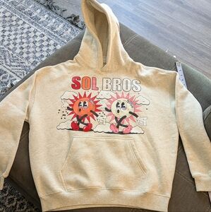 Sol Bros Graphic Hoodie Size S